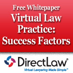 White Paper on Success Factors: Virtual Law Practice